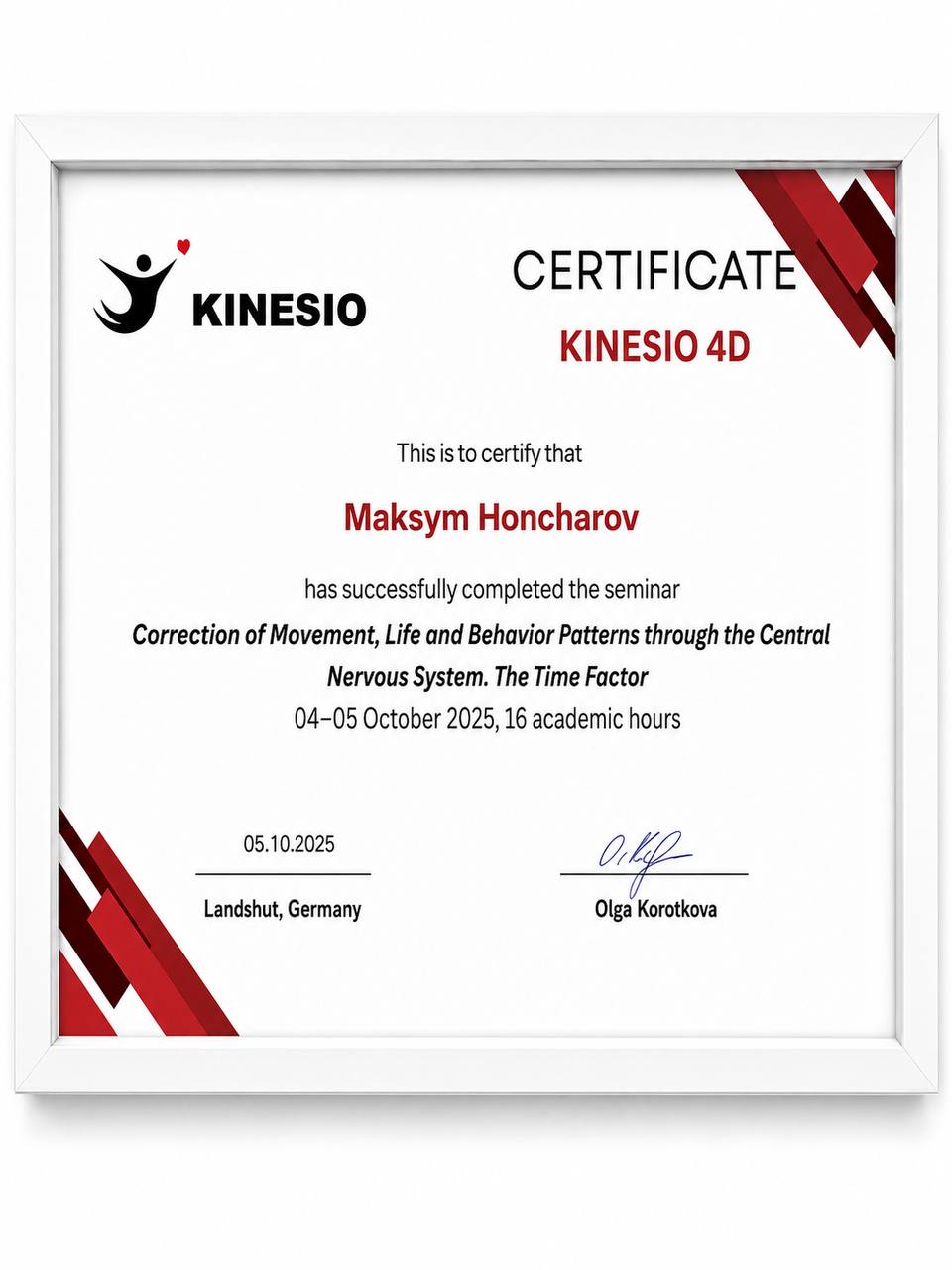 Kinesio 4D